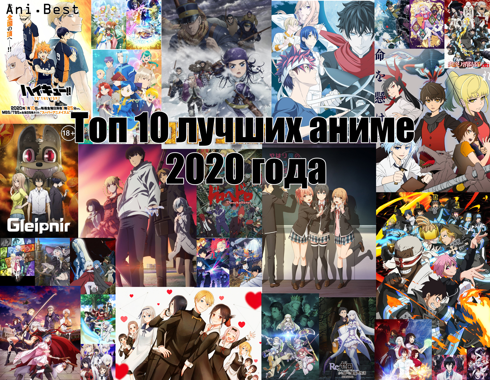 Топ 10 лучших аниме 2020 года
